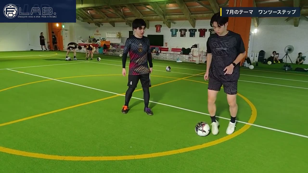 7月のテーマ ワンツーステップ